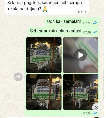 Pengiriman Papan Bunga Selamat Pangenrejo Purworejo