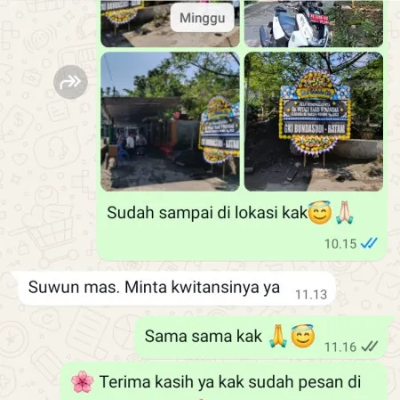 Pengiriman Papan Bunga Duka Pangenrejo Purworejo