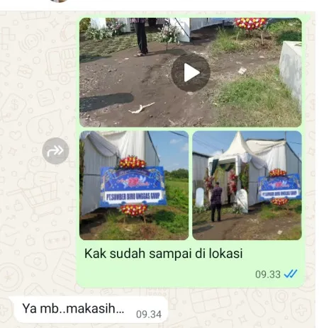 Pengiriman Karangan Bunga Pangenrejo Purworejo