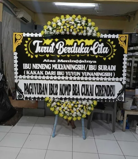 Papan Bunga Duka Pangenrejo Purworejo